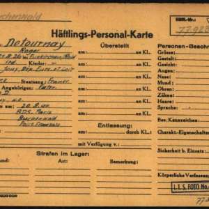 Quelle: Doc-ID 5749518 / ITS Digital Archive, Arolsen Archives